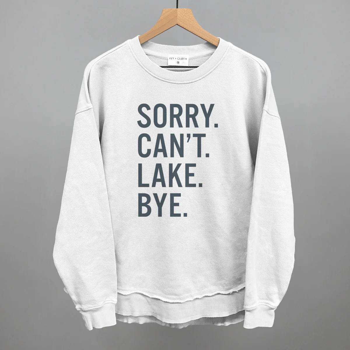 Image of Sorry Can't Lake Bye