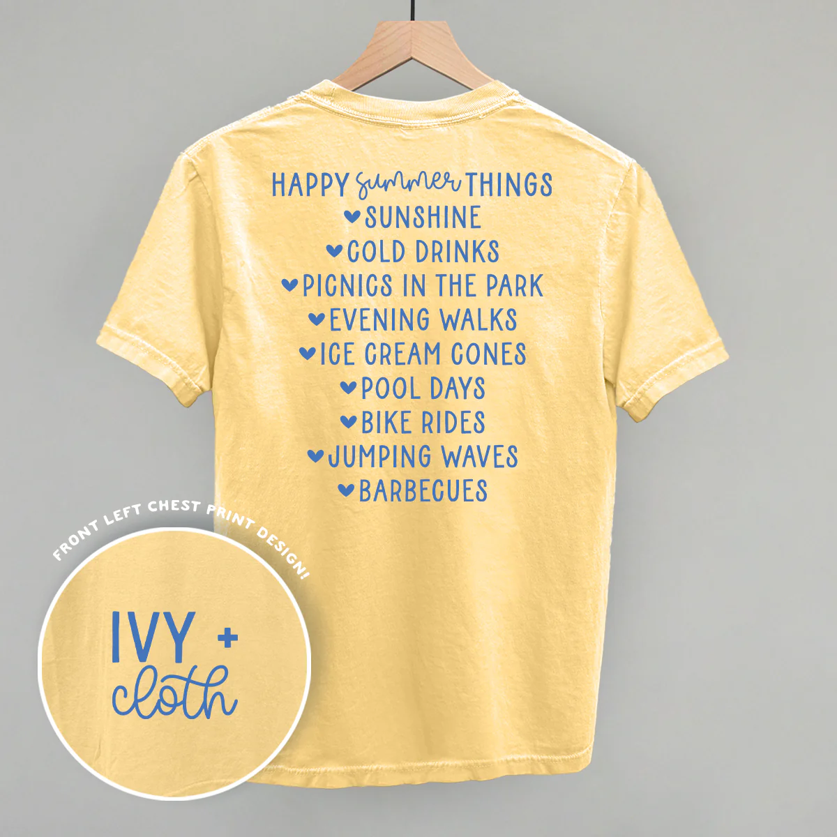 Image of Happy Summer Things (Back Print)