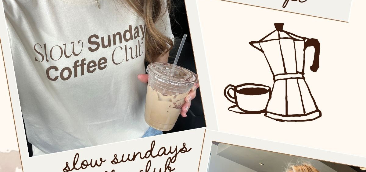 slow sunday coffee tee