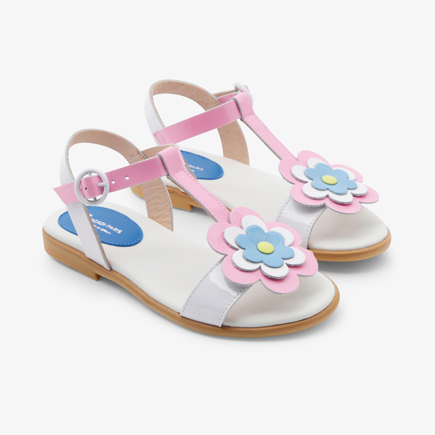 Girl leather sandals