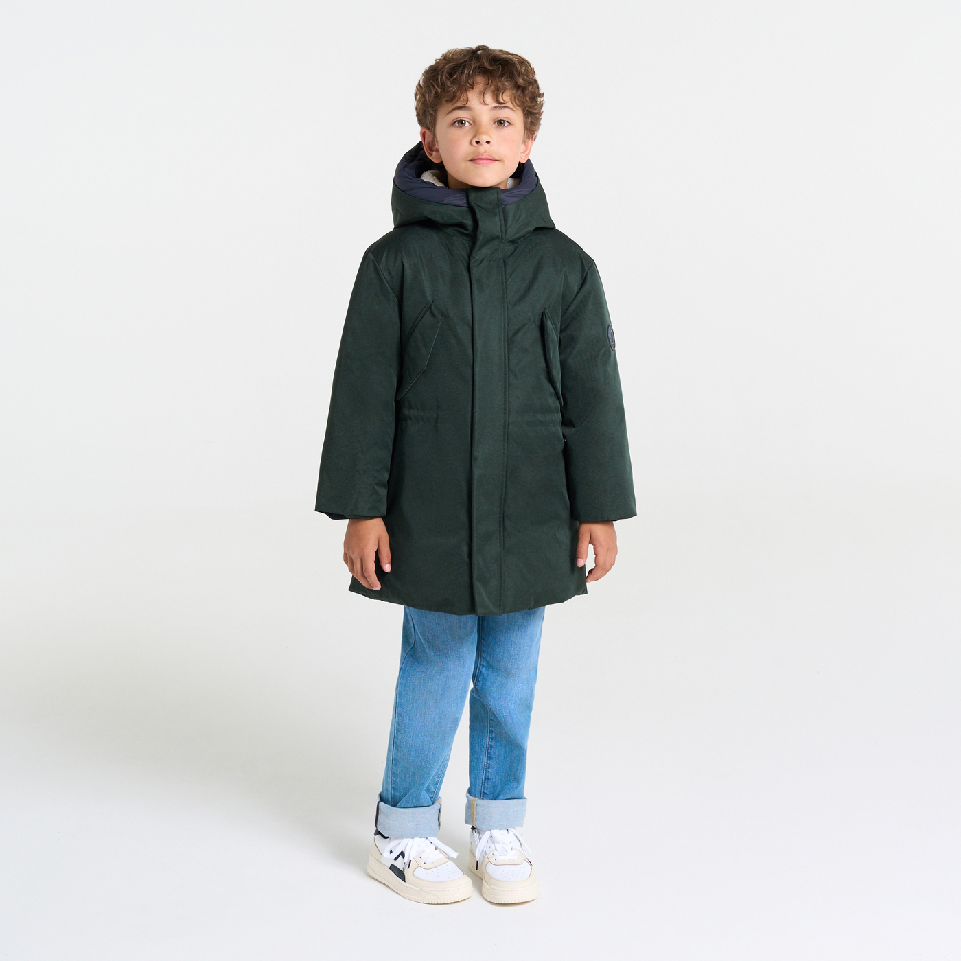 Child boy parka