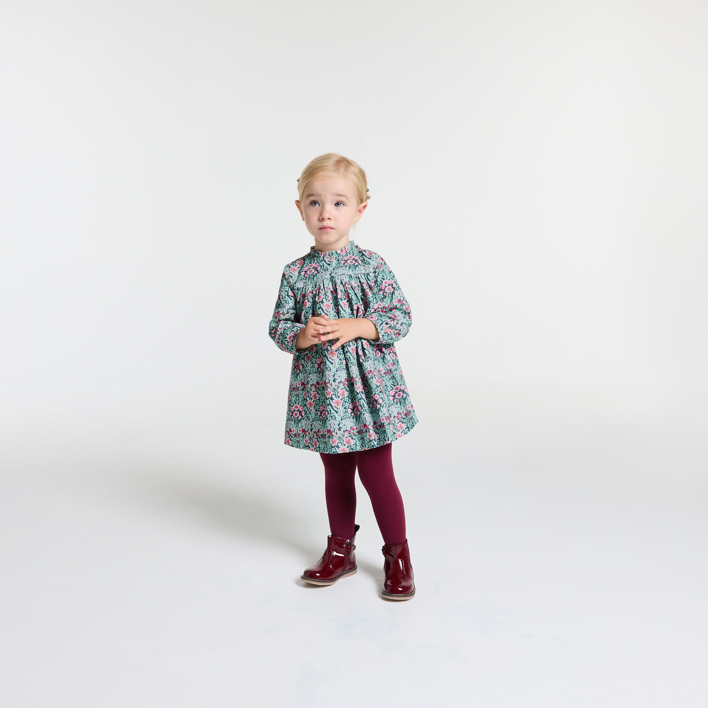 Baby girl dress in Liberty fabric