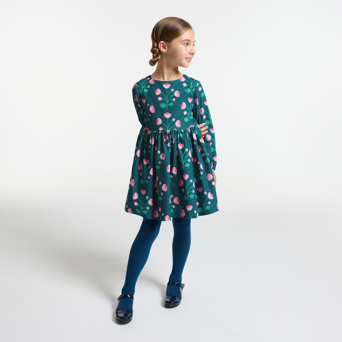Girl velvet dress