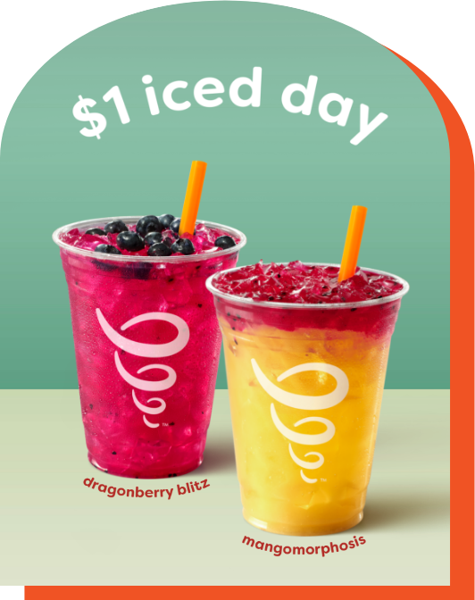 $1 iced day