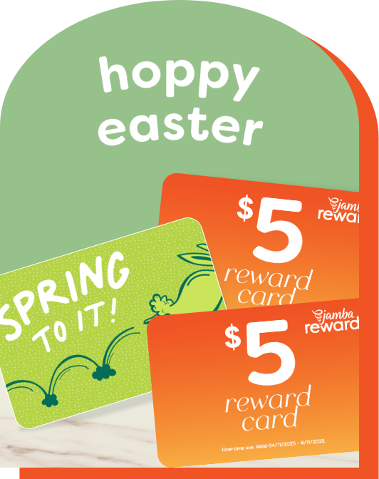 hoppy easter with gift card 