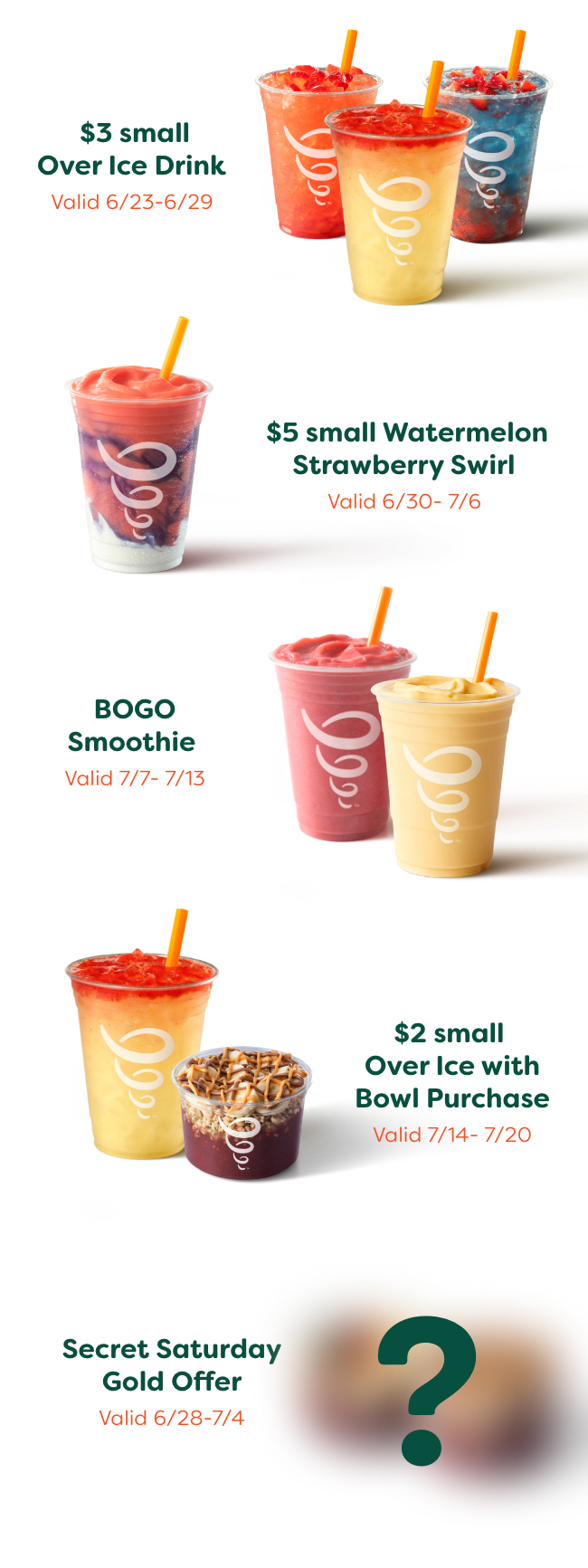 Month of Sunshine offers