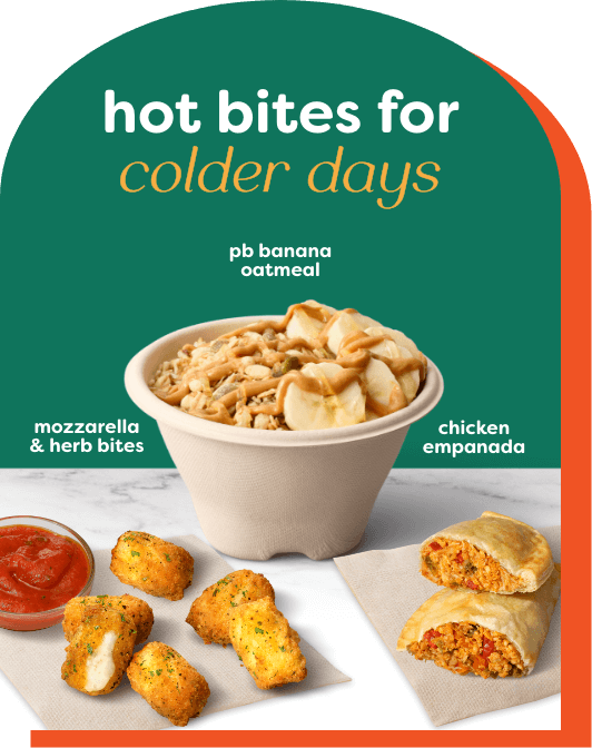 new bites and oatmeal