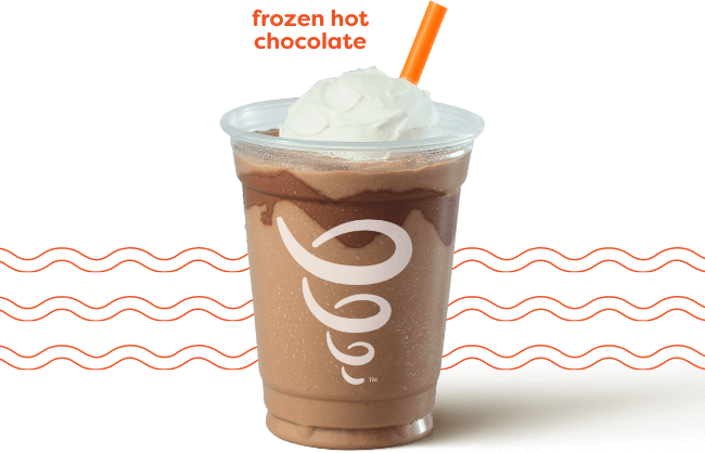 frozen hot chocolate smoothie