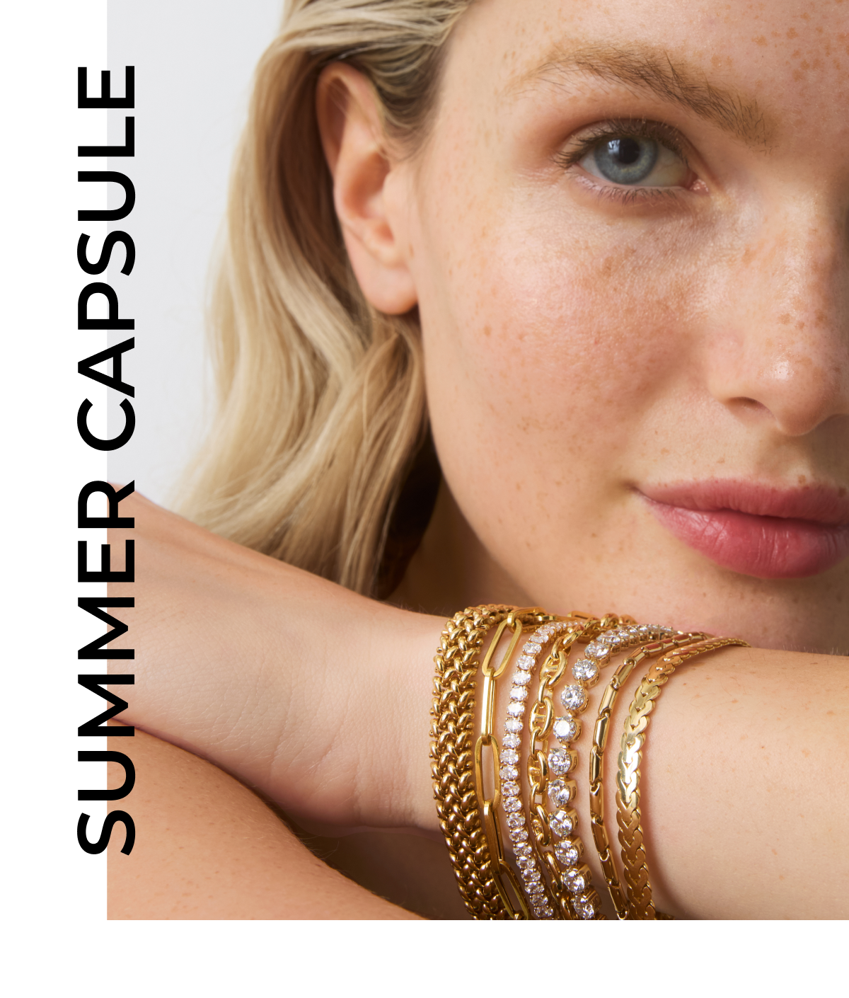 Stylish bracelets designed for a season of sunshine.