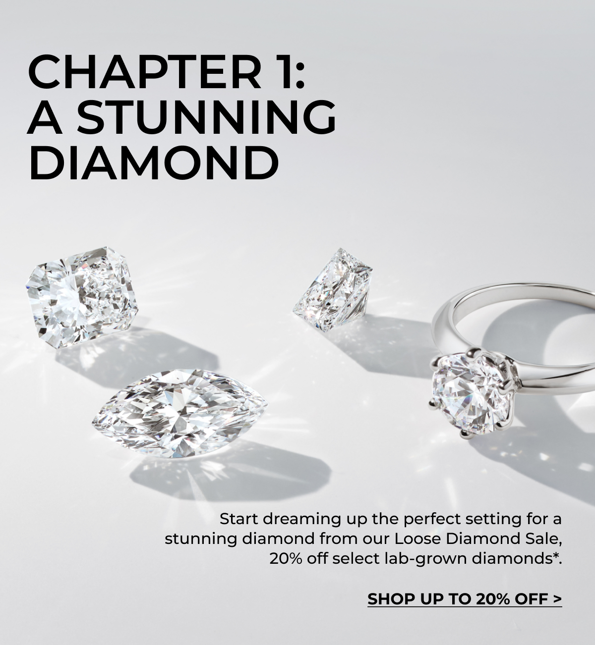 Delightful savings on lab-grown diamonds during our Loose Diamond Sale