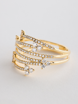 Expertly-Cut Diamonds and Luxurious Gold Jewelry