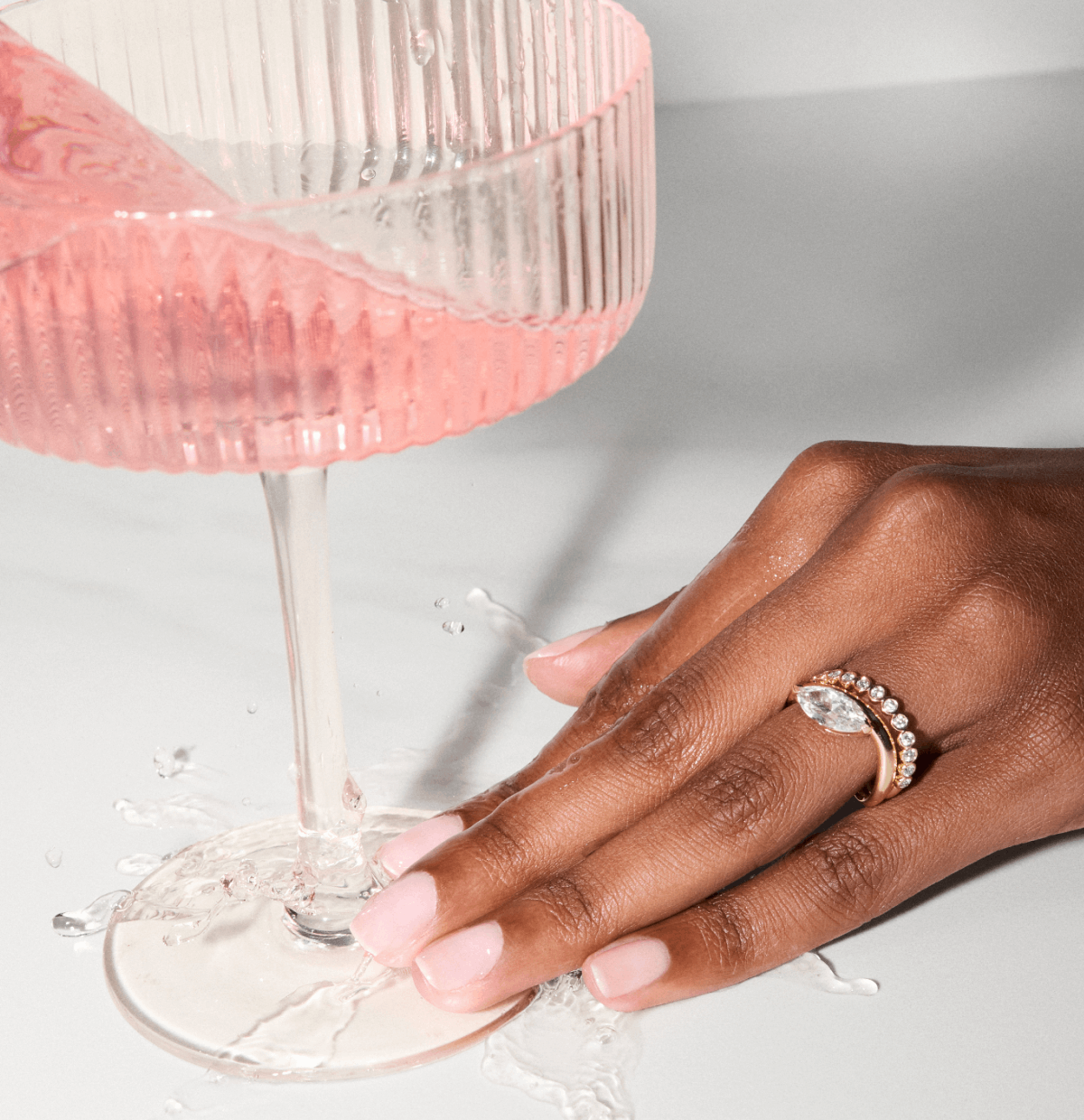 New engagement arrivals with our Sculptural Wave Collection.