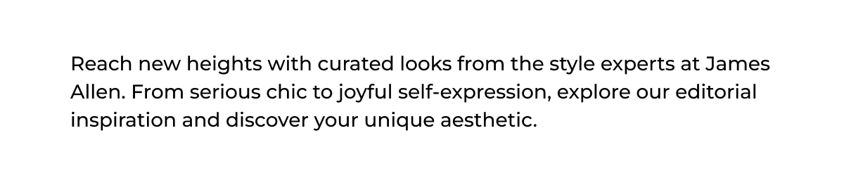 Introducing Curated Looks, honest tastemaking for elevated style.