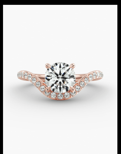 Make waves with our unique collection of engagement and wedding rings.