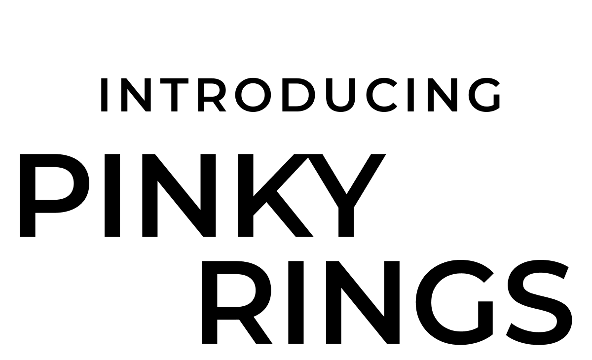 The little trend that has everyone talking. Discover our newest collection pinky rings.