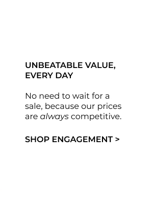 Timeless engagement rings with a lifetime guarantee.
