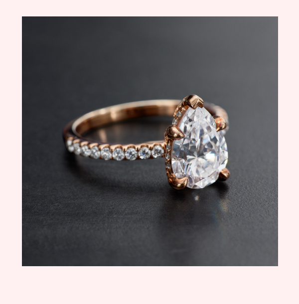 From setting to stone, design a one-of-a-kind engagement ring.