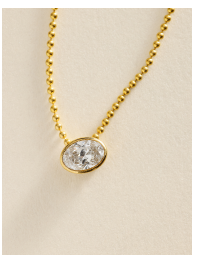 Our new Diamond + Bead Chain Collection remixes bezel set jewelry with subtle bead details.