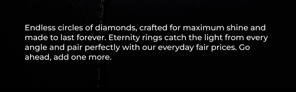 Our best deals on diamond eternity rings. 