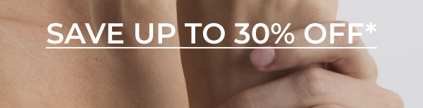 Up to 30% off* stacking rings for a limited time.