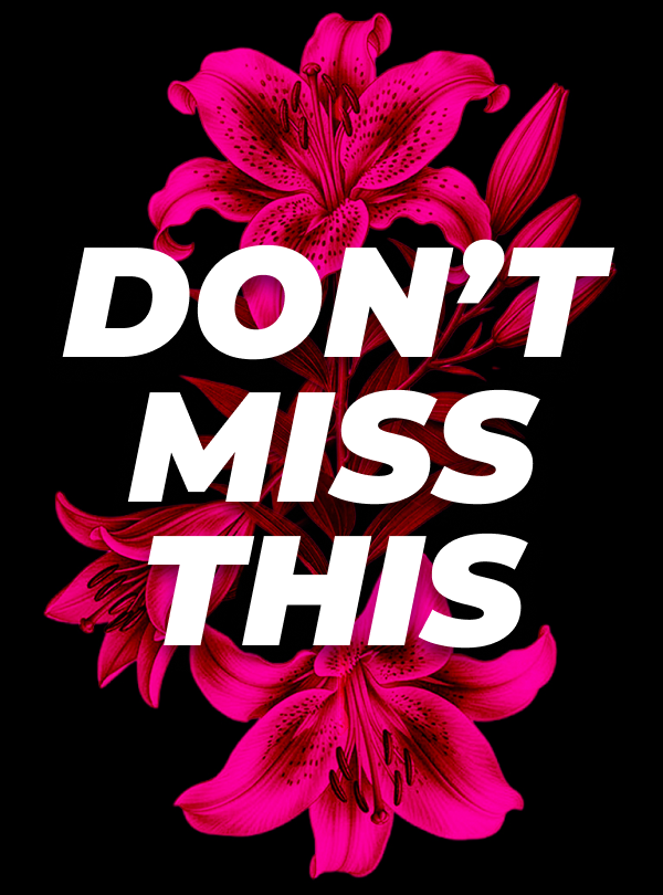 DON'T MISS THIS