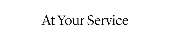 At Your Service