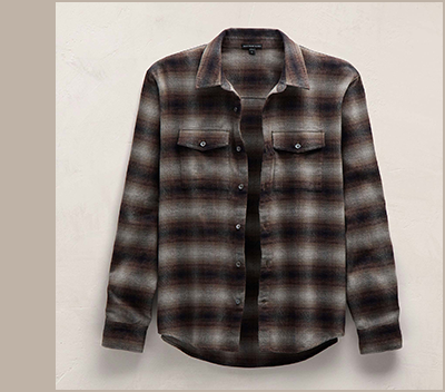 Soft Flannel Plaid Shirt