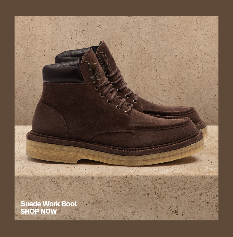 MEN'S SUEDE WORK BOOT