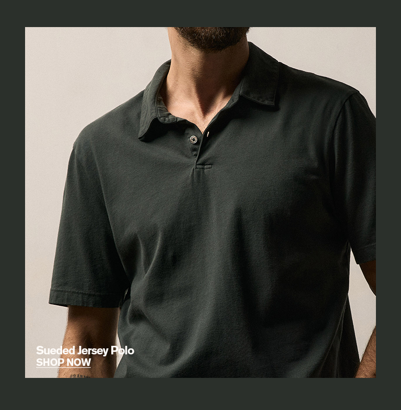 Sueded Jersey Polo Sueded Jersey Polo