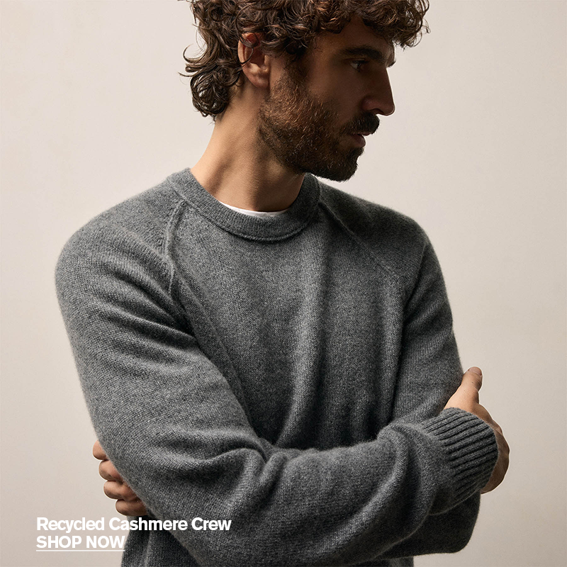 RECYCLED CASHMERE CREW