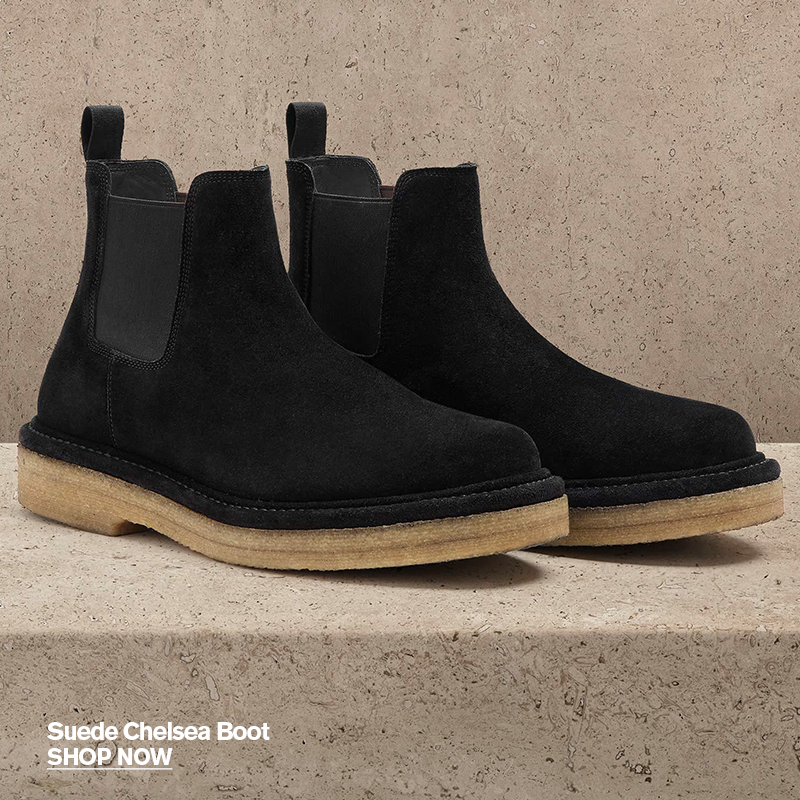 Men's Suede Chelsea Boot