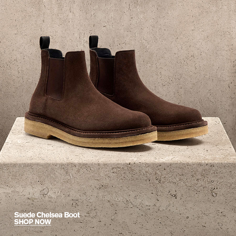 MEN'S SUEDE CHELSEA BOOT MEN'S SUEDE CHELSEA BOOT