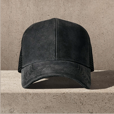 MEN'S SUEDE BASEBALL HAT