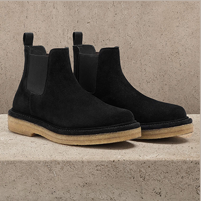 MEN'S SUEDE CHELSEA BOOT