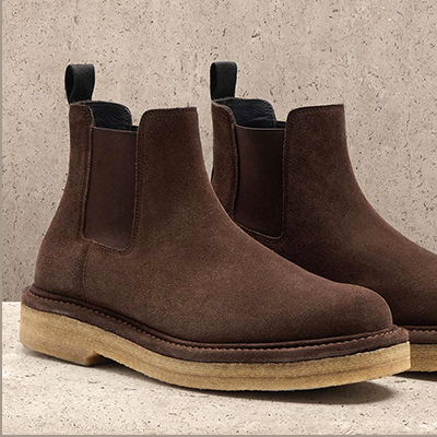 Men's Suede Chelsea Boot