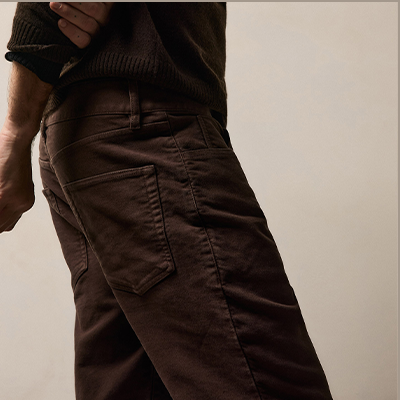 MEN'S MOLESKIN 5 POCKET PANT