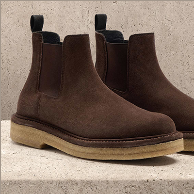 MEN'S SUEDE CHELSEA BOOT