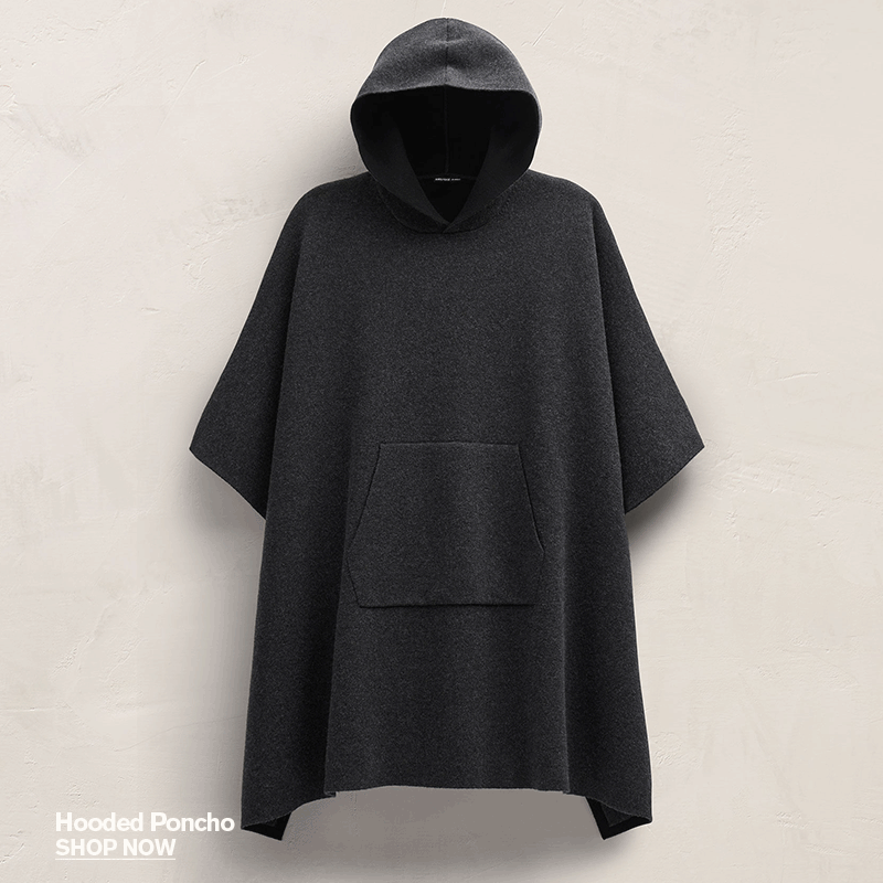 HOODED PONCHO HOODED PONCHO