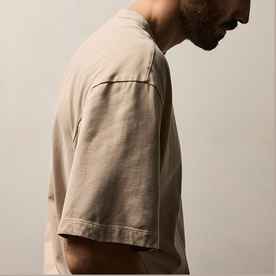 MEN'S HEAVY LUXE JERSEY OVERSIZED CREW