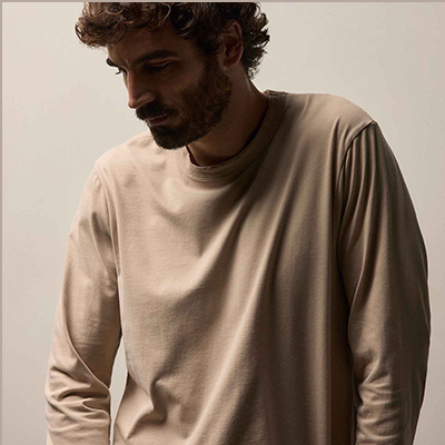 MEN'S HEAVY LUXE JERSEY LONG SLEEVE CREW