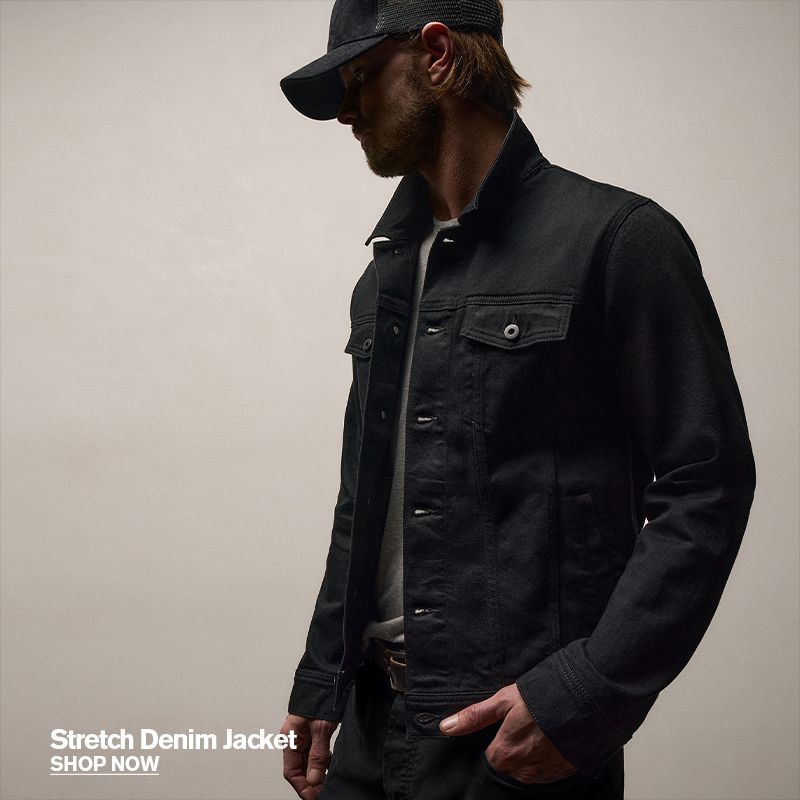 MEN'S STRETCH DENIM JACKET