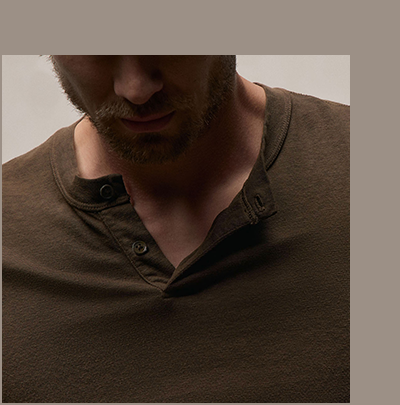 MEN'S LONG SLEEVE HENLEY MEN'S LONG SLEEVE HENLEY