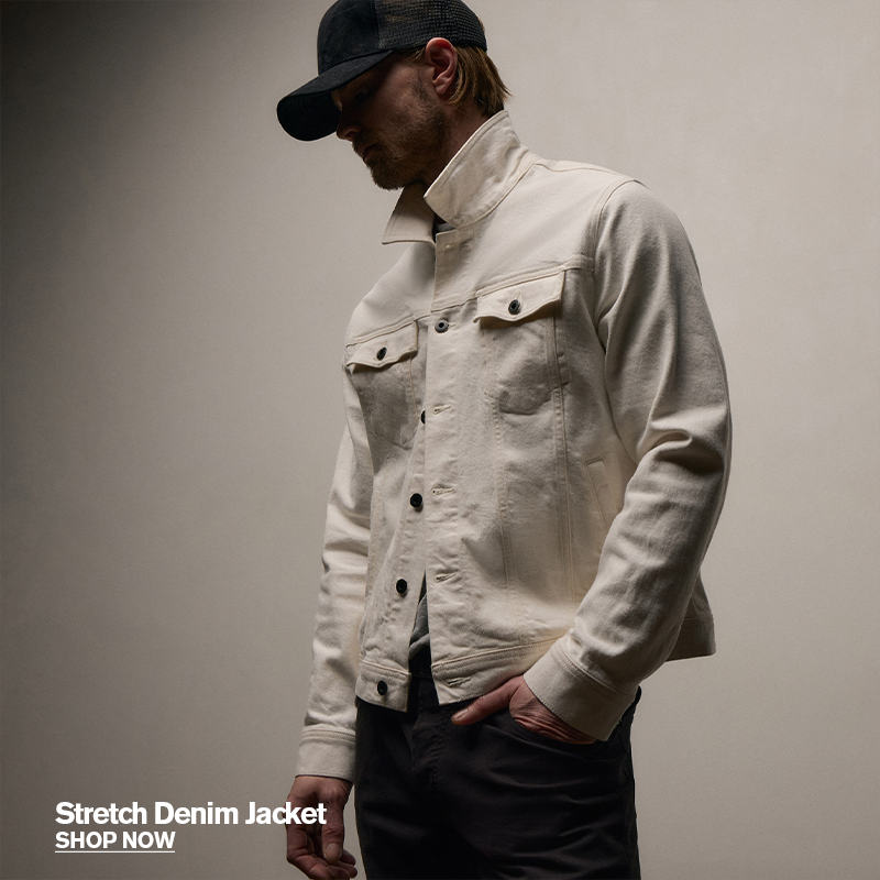 MEN'S STRETCH DENIM JACKET