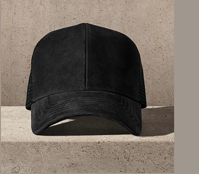 SUEDE BASEBALL HAT