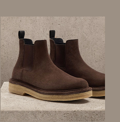 MEN'S SUEDE CHELSEA BOOT