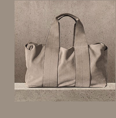 MONTECITO SUEDE WEEKEND BAG