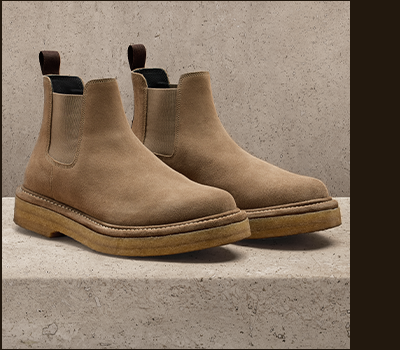 MEN'S SUEDE CHELSEA BOOT