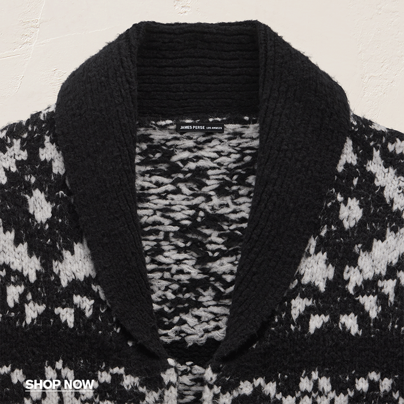 THE CHALET CARDIGAN THE CHALET CARDIGAN