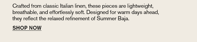MEN'S LINEN COLLECTION