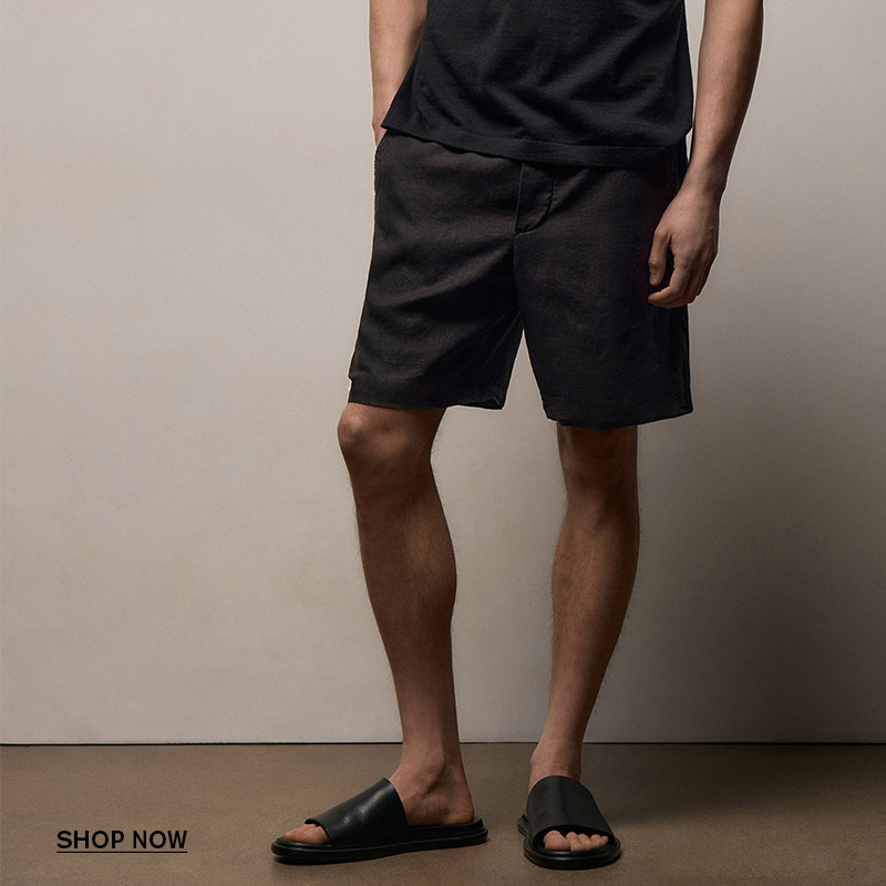 MEN'S LIGHTWEIGHT LINEN RELAXED SHORT MEN'S LIGHTWEIGHT LINEN RELAXED SHORT